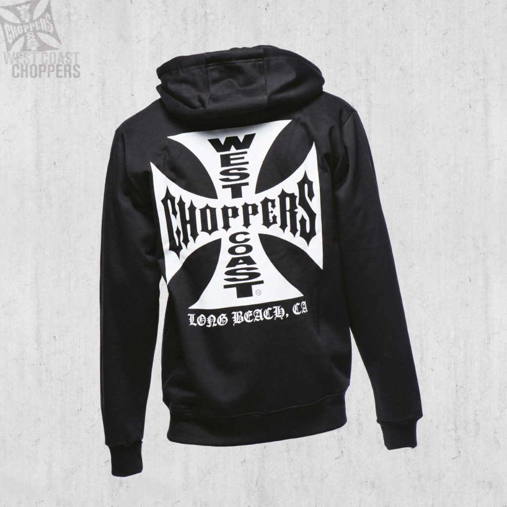 West Coast Choppers Original Cross Zip Up Hoodie **BRAND NEW West Coast Choppers Original Cross Zip Up Hoodie **BRAND NEW