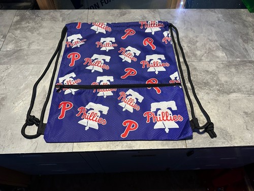 NWOT Philadelphia Phillies Blue/ Red/ White Backpack, School bag, Bag. MLB