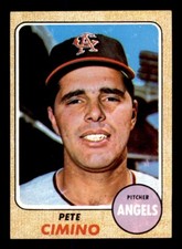 1968 Topps Baseball #143 Pete Cimino EX/MT