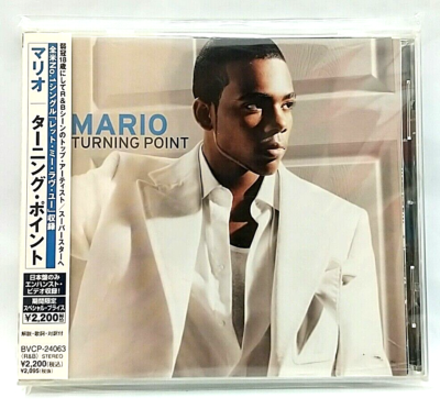 CD) Mario – Turning Point, BVCP-24063, Album, Bonus Video, EX, Obi