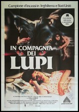 THE COMPANY OF WOLVES 1984 Original Movie Poster 55x78" 4Sh Italian NEIL JORDAN