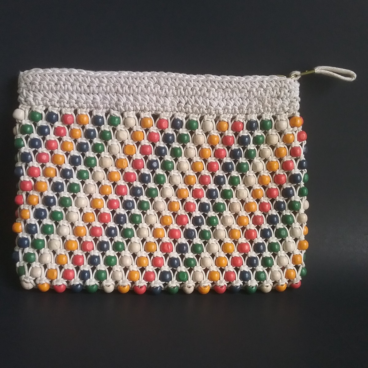 Madewell Beaded Clutch Bag