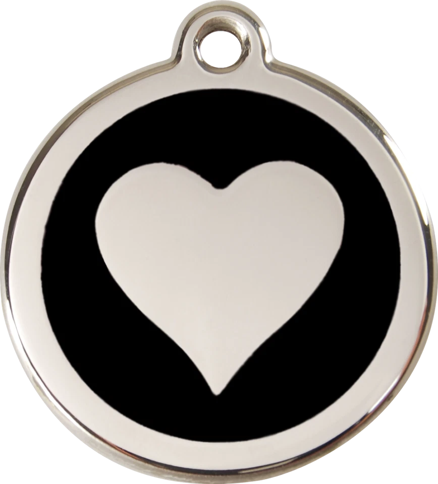 Stainless Steel Red Dingo ID Dog Tag Black Purple Blue Green Yellow Red Pink - Image 2 of 4