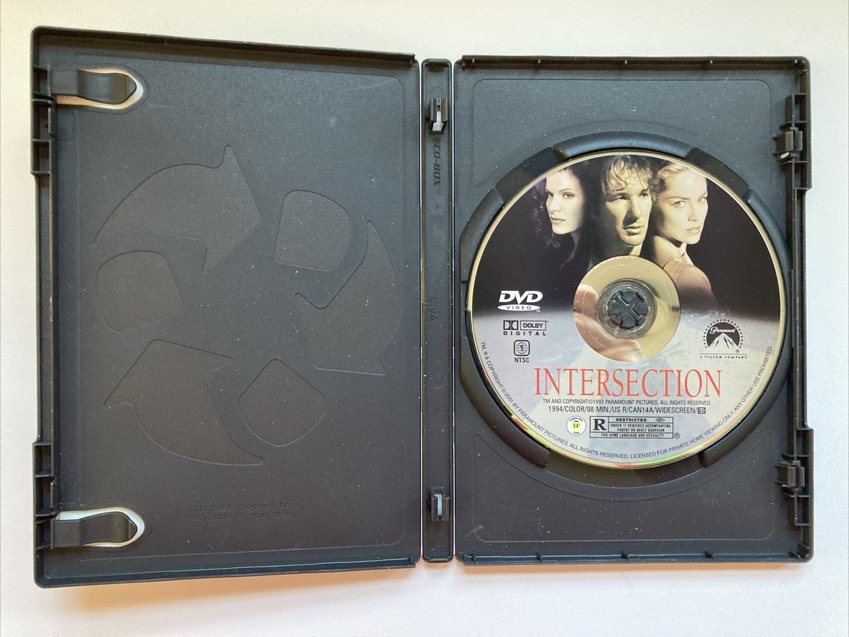 Intersection (DVD, 2013) Richard Gere - Sharon Stone - Very