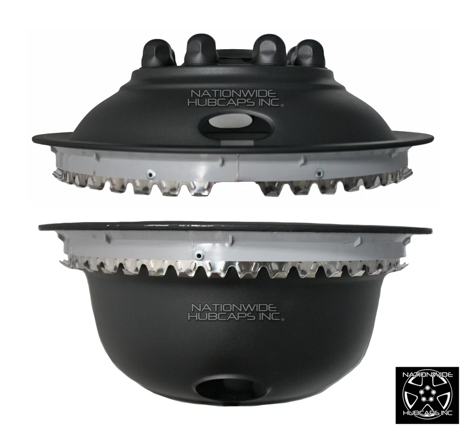 4 se adapta a DODGE RAM 16" Negro Doble Rueda Simuladores Doble 8 Tacos Llanta Forros Cubiertas Foto 2 de 4