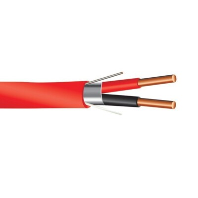 500' 14/2 Shielded FPLR Riser Fire Alarm Cable PVC Jacket 300V