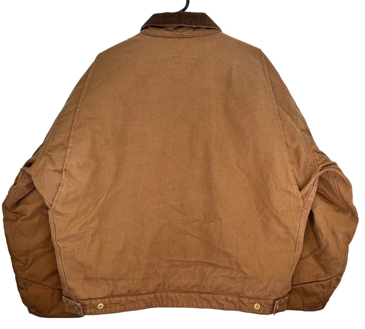 XLARGE OVERDYED WORK JACKET ブラウン / XL Vintage Jacket Mens XL Brown Quilt Lined Workwear Mechanics