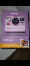 New Polaroid Now Gen 2 Instant Camera Color Film Bundle 8 Photos - Purple