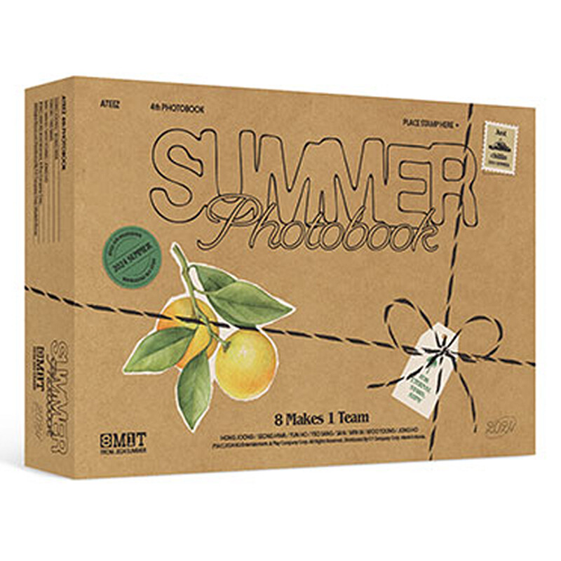 ATEEZ 2024 SUMMER PHOTO BOOK [DVD/PLAY CODE] / Book+Diary+Poster+2