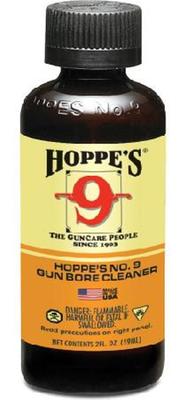 Hoppes 9 Gun Bore Cleaner Guncare Hunting Rifle Pistol 2 Oz Bottle NEW