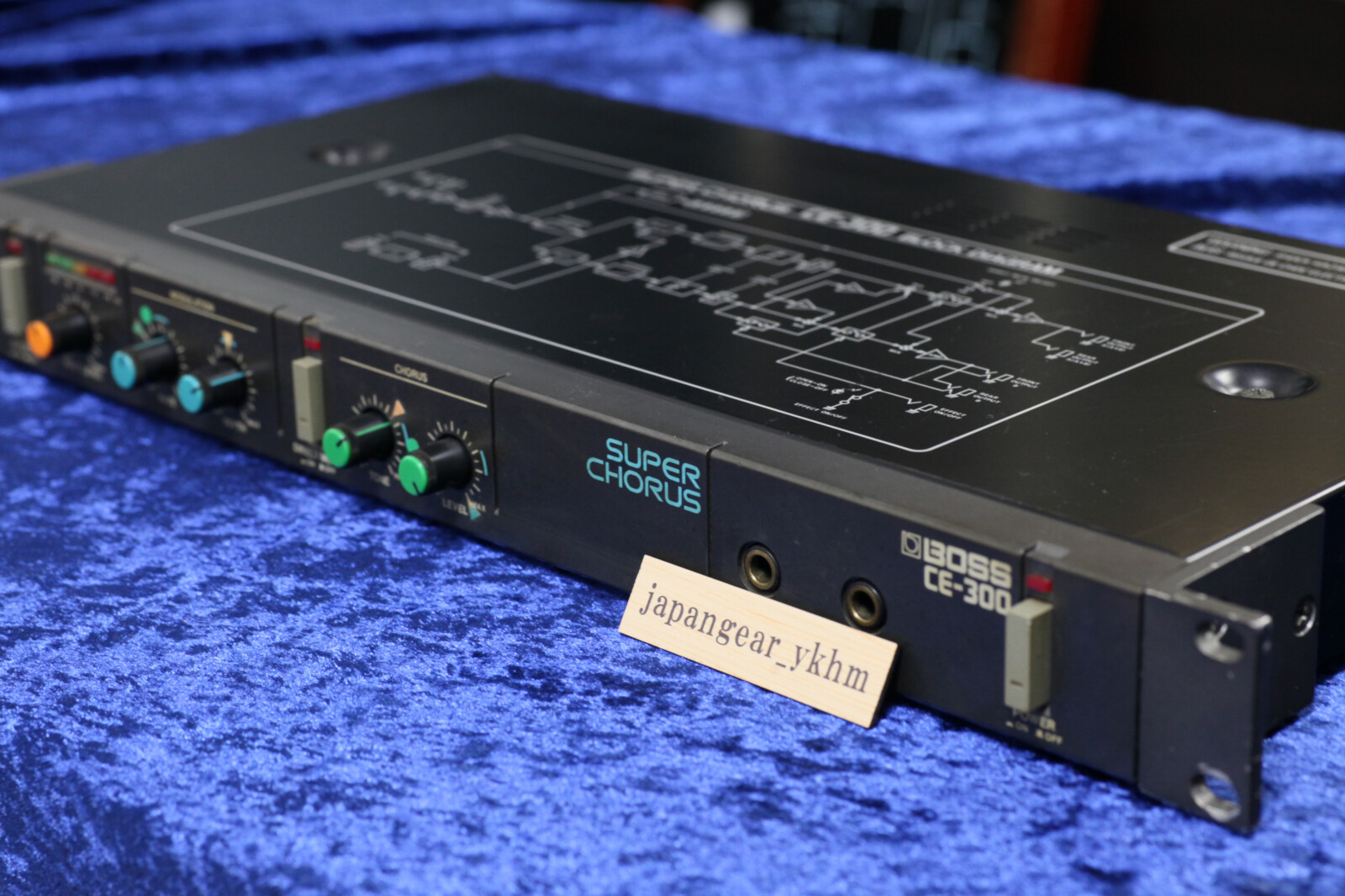 BOSS CE300 SUPER CHORUS Rackmount Guitar Effects 1980s Used Tested eBay