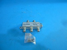 *STEREN 200-224 4 WAY COAX SPLITTER FOR SATELLITE/CABLE TV 5-900 MHZ FREE SHIP