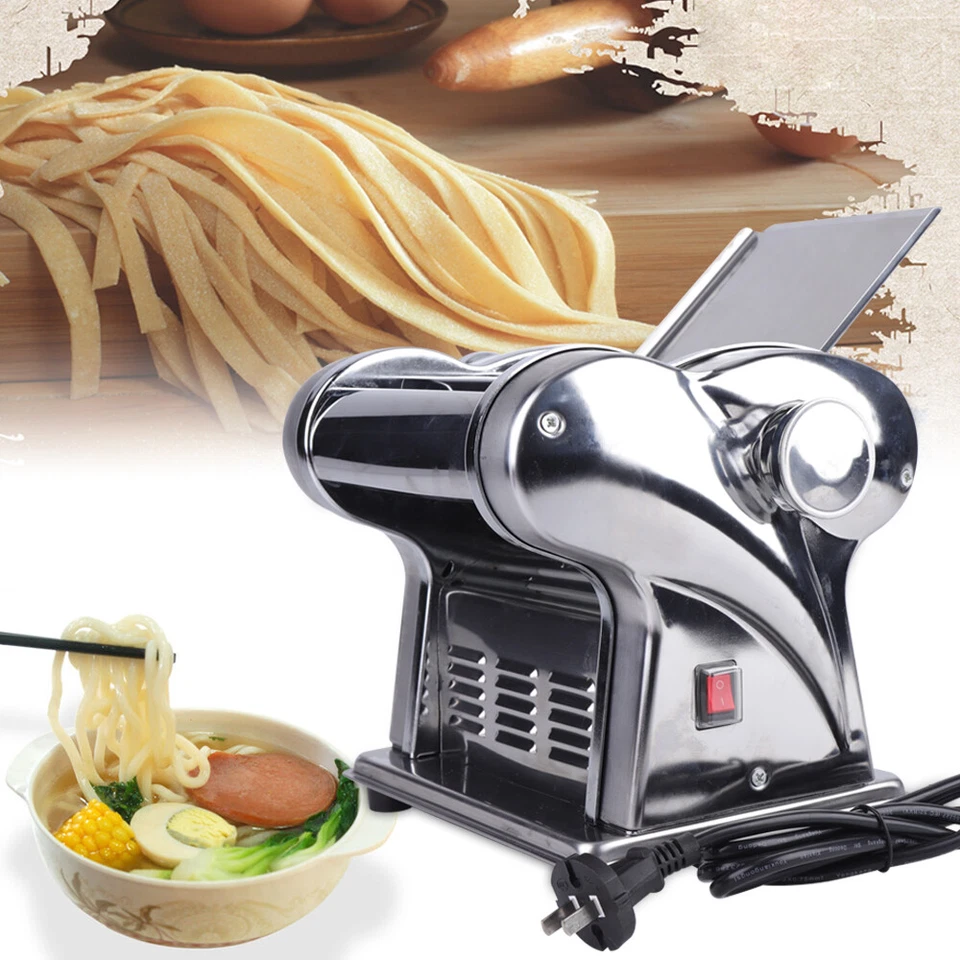 Electric Noodle Pasta Machine Noodle Skin Pasta Press Maker Commercial Home 110V - Image 4 of 4