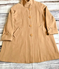 John Lewis Women Long Coat Overcoat Wool Winter Jacket Uk Size 18
