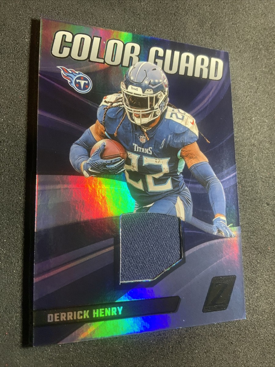 2023 Panini Zenith Color Guard #CG-10 Derrick Henry HOLO Patch
