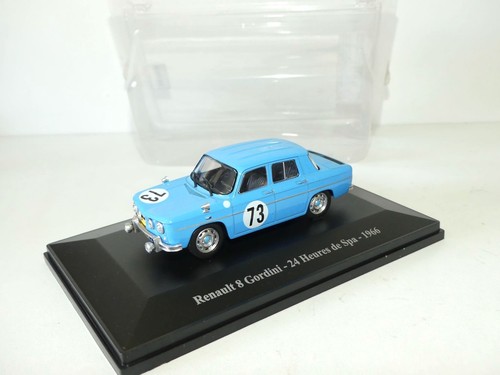 Eligor Renault 8 Gordini 73 24h de Spa 1966 časopis s modelem 1:43 od
