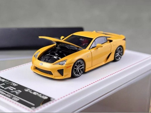 FH 1/64 Scale Lexus LFA Yellow Diecast Car Model Toy Collection Gift NIB - Picture 1 of 6