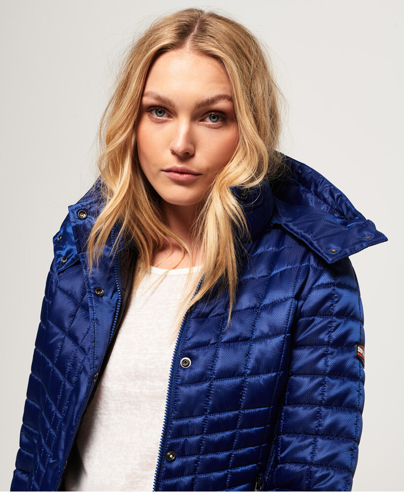 Superdry Womens Nova Box Quilt Fuji 