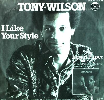 Tony Wilson - I Like Your Style 7in 1976 (VG+/VG+) '
