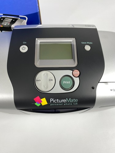 Epson PictureMate Personal Photo Lab Inkjet Printer C11C556001 Tested Working - Picture 10 of 12