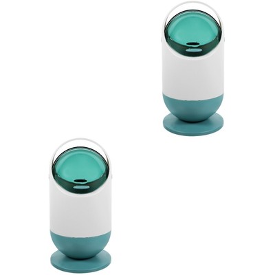  2 PCS Mini-Desktop-Mülleimer Büro Tisch-Mülleimer Für Die Arbeitsplatte