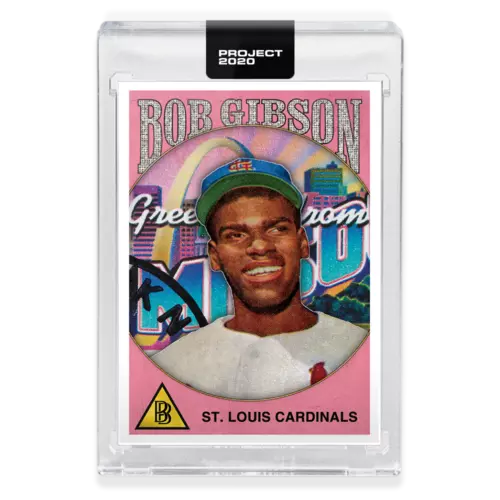 Topps Project 2020~1959 Bob Gibson #249 By Ben Baller PR:5089