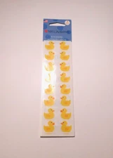 Mrs. Grossman's Lot of 3 Strips Brand New in Package ~Rubber Ducks~ Stickers