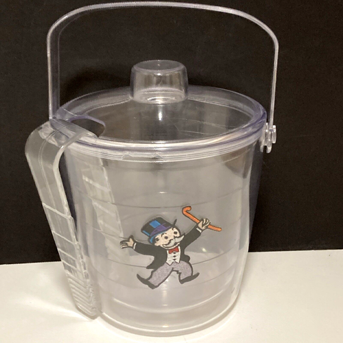 Monopoly Ice Bucket With Ice Tongs by Tervis - Picture 1 of 6