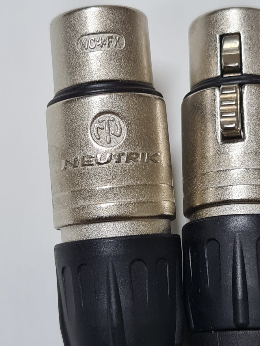 S14936 NEUTRIK 4 CHANNEL XLR BREAKOUT CABLE DB15 TO NC3FX S14936 NEUTRIK 4 CHANNEL XLR BREAKOUT CABLE DB15 TO NC3FX