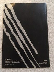 Evolution Dino Dudes manual Atari Jaguar 