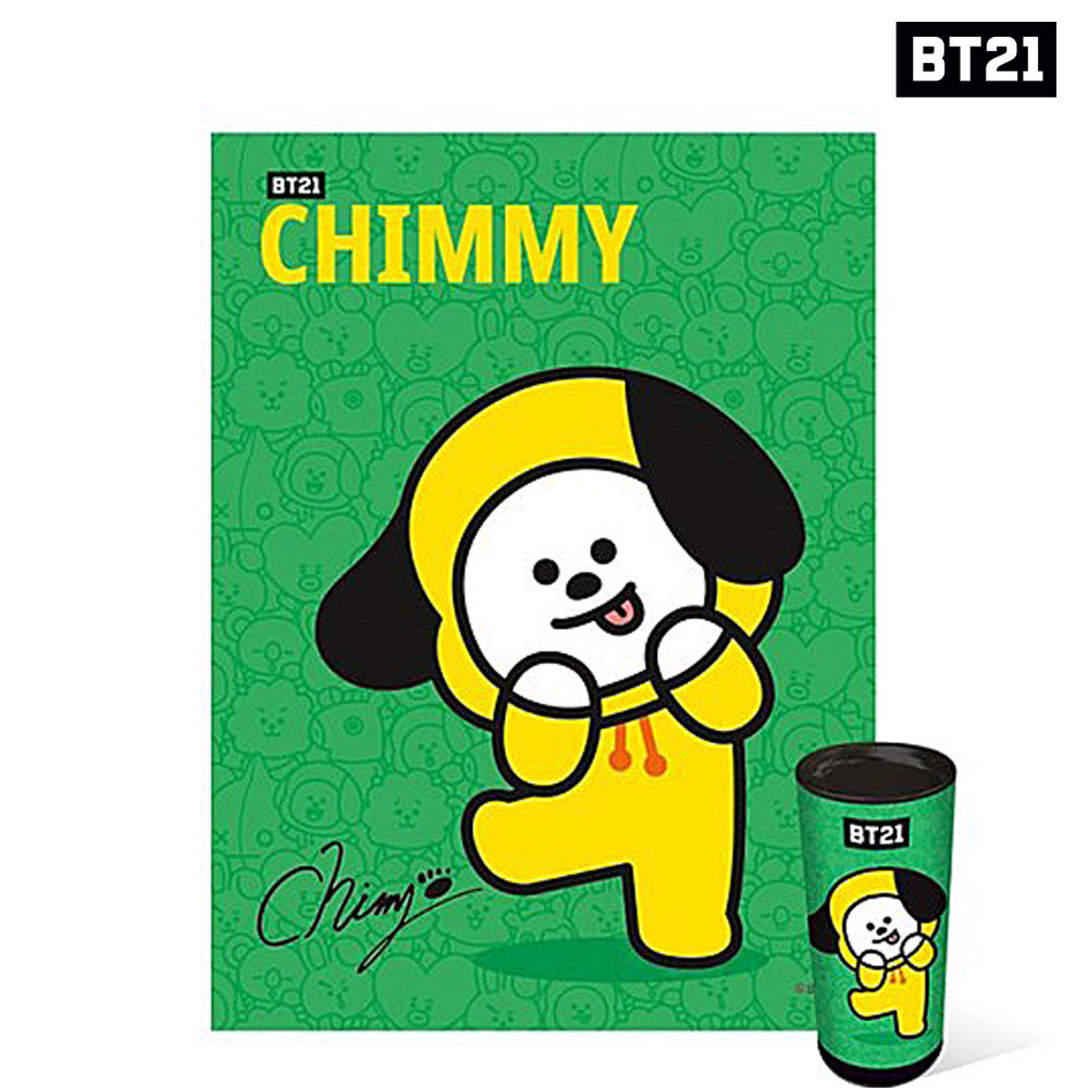 BTS BT21 Official Authentic Goods 150pcs Cylindrical case Jigsaw