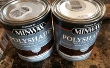 Minwax Polyshades 2PK GLOSS Oil-Based Stain Polyurethane Bombay Mahogany 