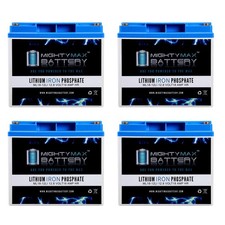 Mighty Max 12V 18AH Lithium Replaces Zappy Classic electric scooter - 4 Pack