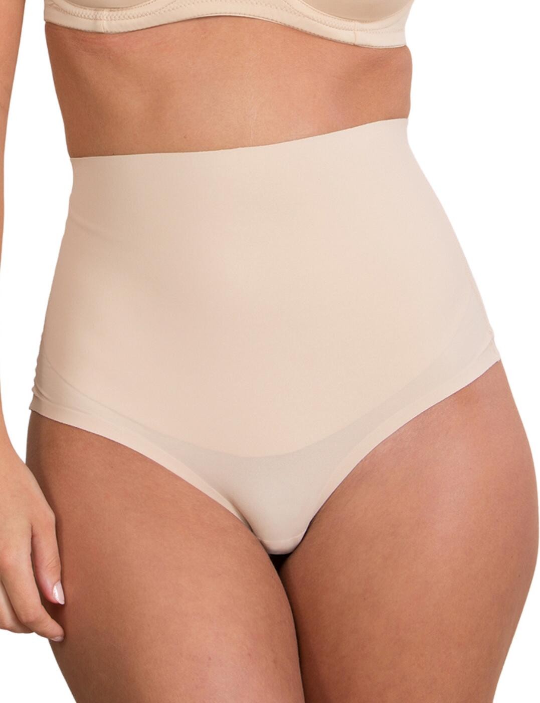 2XL - 18 Pour Moi Definitions Thong High Waisted Shaping Seamless Knickers 96005