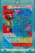Jerry Rice VORTEX REFRACTOR CARD SP PANINI SAN FRANCISCO 49ERS MINT HOF