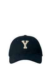 SAINT LAURENT Y Varsity 550 Black Baseball Cap New  Authentic