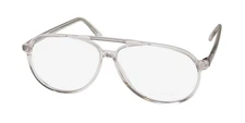 NEW ANDY WOLF 4517 EYEGLASSES CRYSTAL F 60-11-145 PILOT MENS AUSTRIA FULL-RIM
