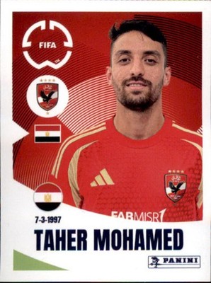 Panini FIFA Club World Cup 2025 Sticker 57 - Taher Mohamed - Al Ahly SC