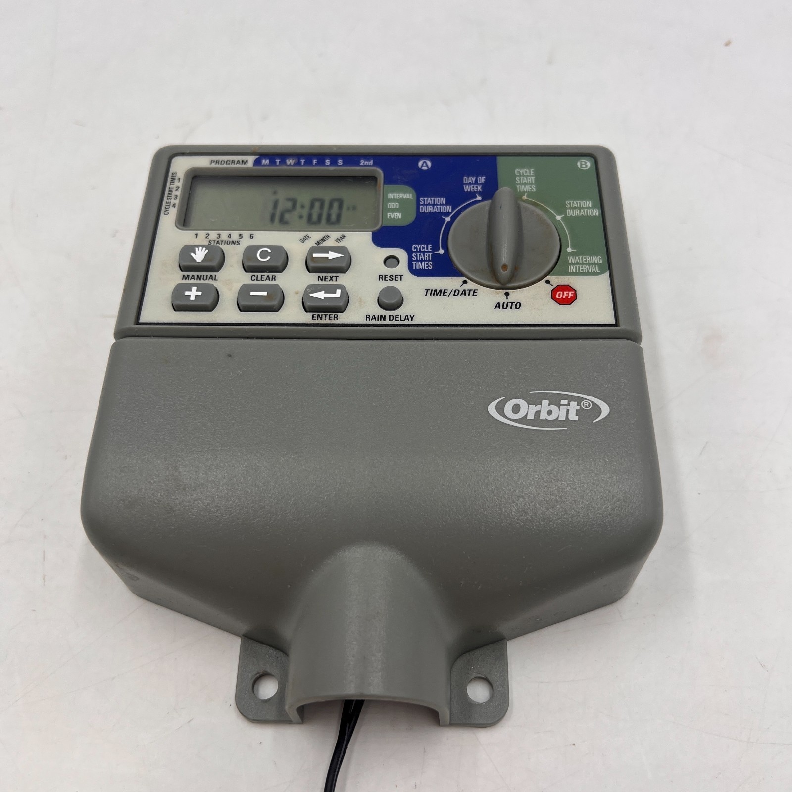 Orbit sprinkler controller 27956-WT2X 6 Station controller