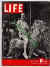 LIFE MAGAZINE JULY 23 1945 PEGGY ANN GARNER / THE ARMY JEEP LIFE MAGAZINE JULY 23 1945 PEGGY ANN GARNER / THE ARMY JEEP