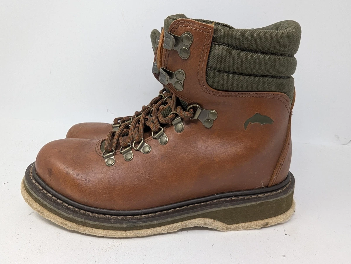 Simms Tributary Bottes de pêche à semelle en feutre pour adulte, basalte, pointure 8