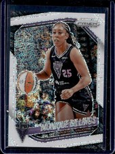 2025 Panini WNBA Prizm Monique Billings SP White Sparkle #99 Valkyries