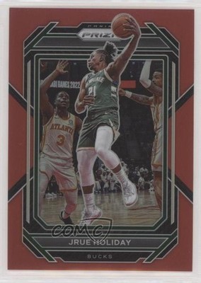2022-23 Panini Prizm Red Prizm 201/299 Jrue Holiday #113 02v3
