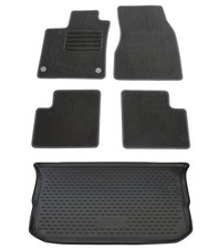 Fußmatten Kofferraumwanne für Renault Twingo 3 2014- im Set Automatten Auslage