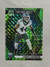 JAMIEN SHERWOOD 2025 MOSAIC INTERNATIONAL NEON GREEN SPECTRIS /13 Q4517