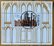 Privatpost Nordbrief Rostock Block Backsteingotik Lübeck ESST  #310