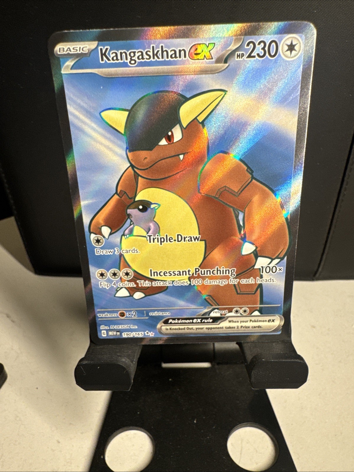 Kangaskhan Ex #190 Pokemon Scarlet & Violet 151