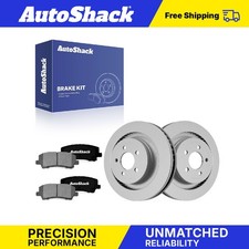 Rear Brake Rotors Ceramic Pads For Ford Mustang 2015-2023 Rwd L4 2.3l V8 5.0l