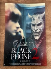 * ETHAN HAWKE * signed 12x18 poster * THE BLACK PHONE 2 * COA *