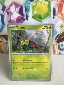Yanma 002/182 Common Regular - Pokemon TCG Destined Rivals NM
